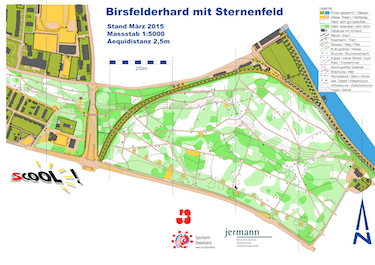 Birsfelderhard mit Sternenfeld