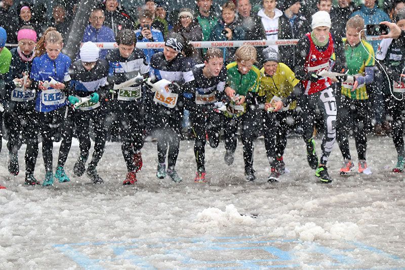 Massenstart Sprintstaffel