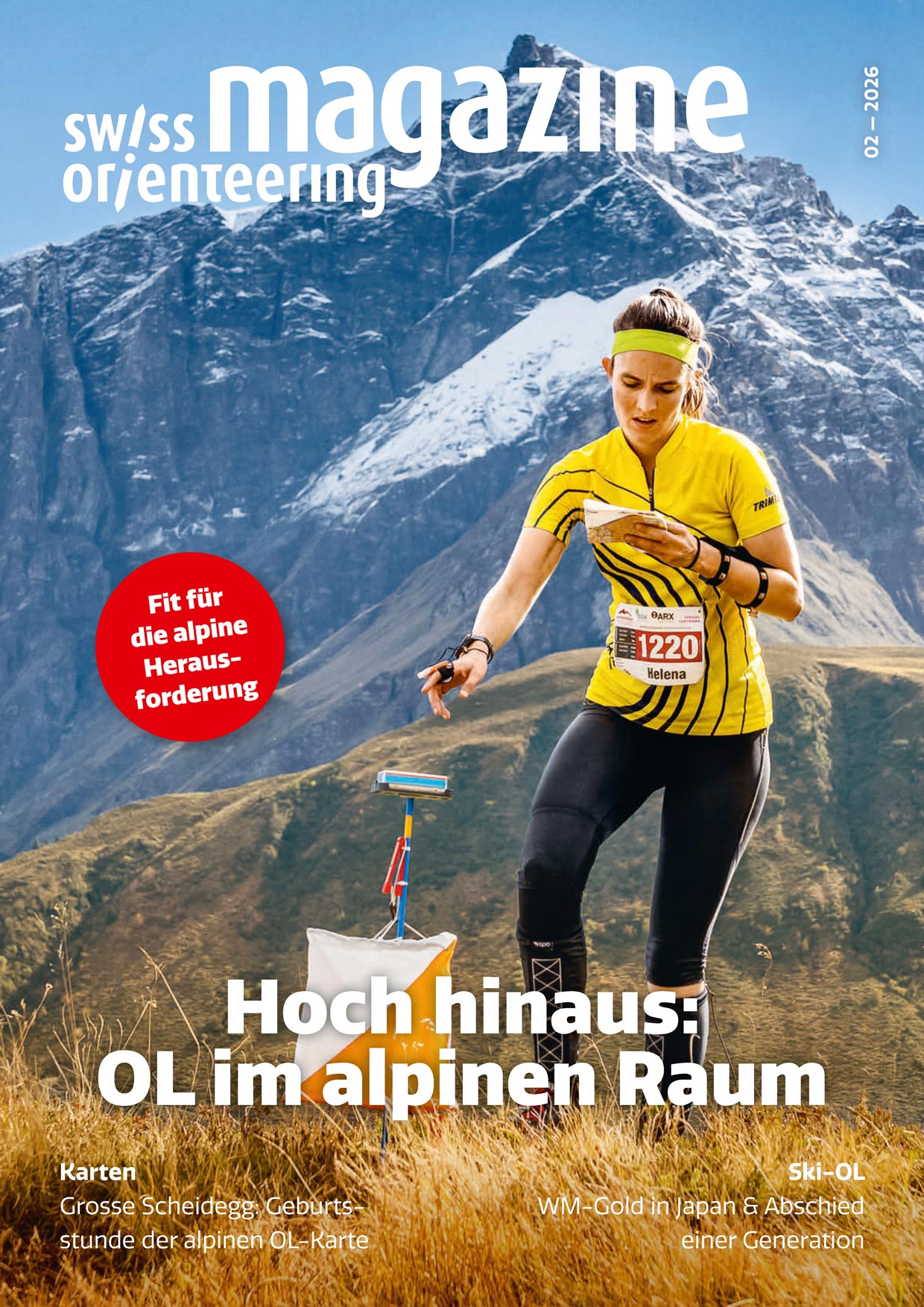 Cover Swiss Orienteering Magazine