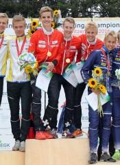 2016 jwoc staffel podium men