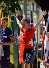 WMTBO2016 Siegerehrung Junioren Adrian J  ggi 2