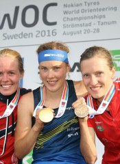 woc2016 middle podium women