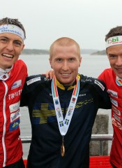 woc2016 sprint podium men