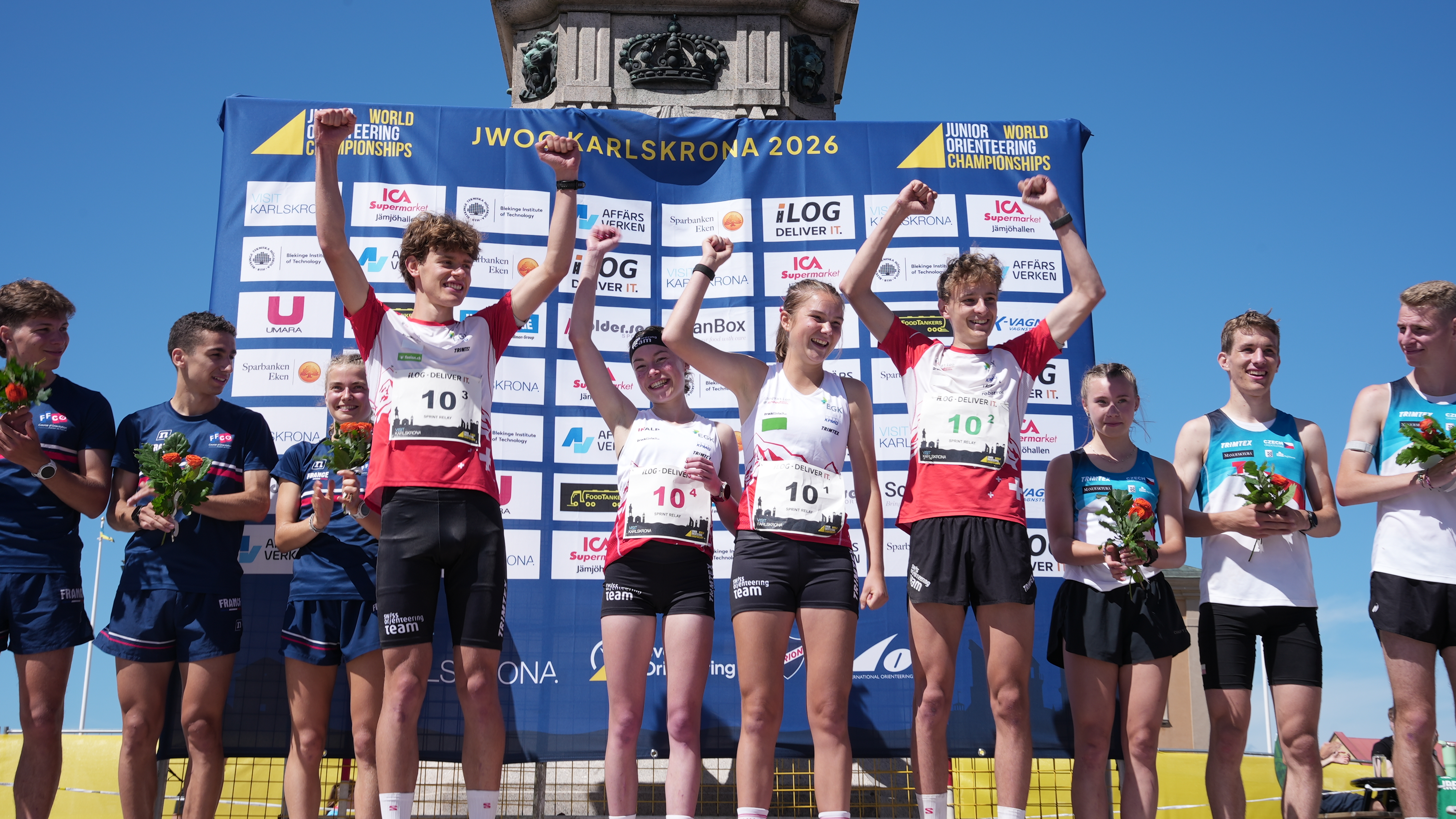 Flower ceremony - Sprint relay