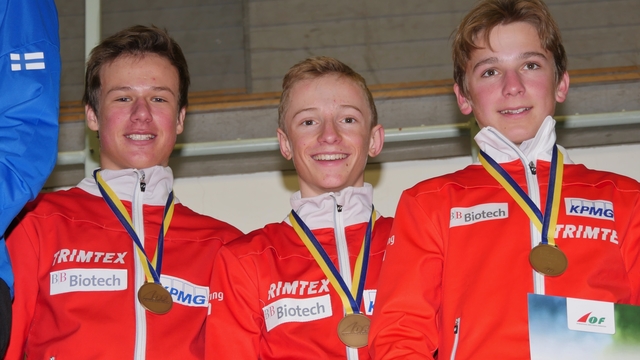 Relay M17 Bronzemedal Ehrler Müller Lauenstein 1